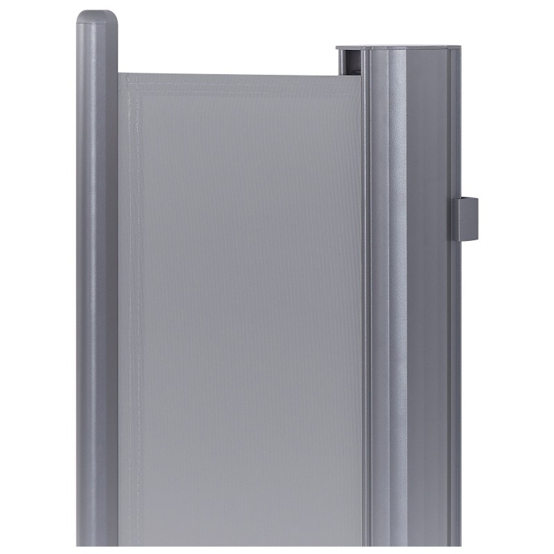 Markiza boczna DORIO 305 cm 160 cm Jasnoszary