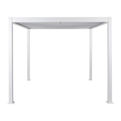 Pawilon ogrodowy FORNOLI Metal 310 cm 310 cm Biały