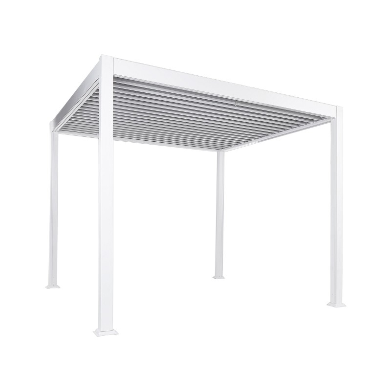 Pawilon ogrodowy FORNOLI Metal 310 cm 310 cm Biały