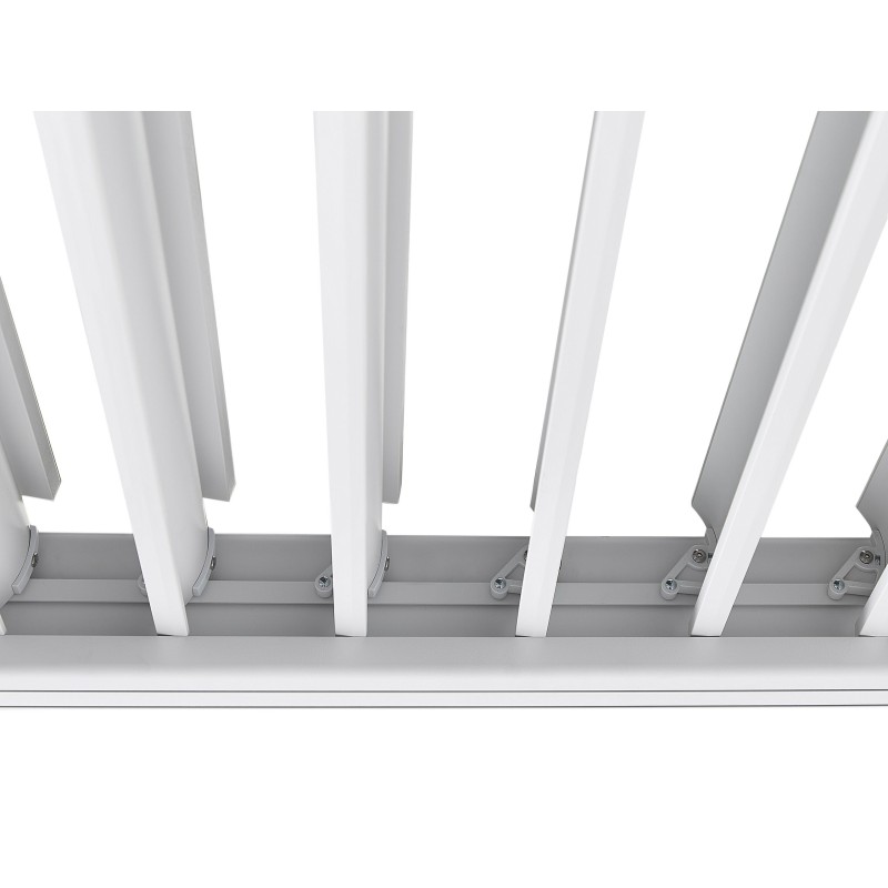 Pawilon ogrodowy FORNOLI Metal 310 cm 310 cm Biały