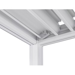 Pawilon ogrodowy FORNOLI Metal 310 cm 310 cm Biały