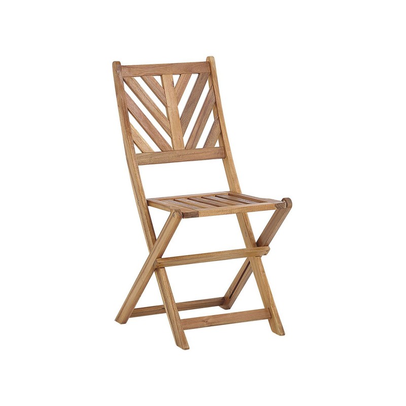 Zestaw mebli balkonowych Składane TERNI Drewno Brązowy