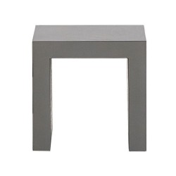 Zestaw ogrodowy ze stołkami dla 6 osób TARANTO Beton Szary