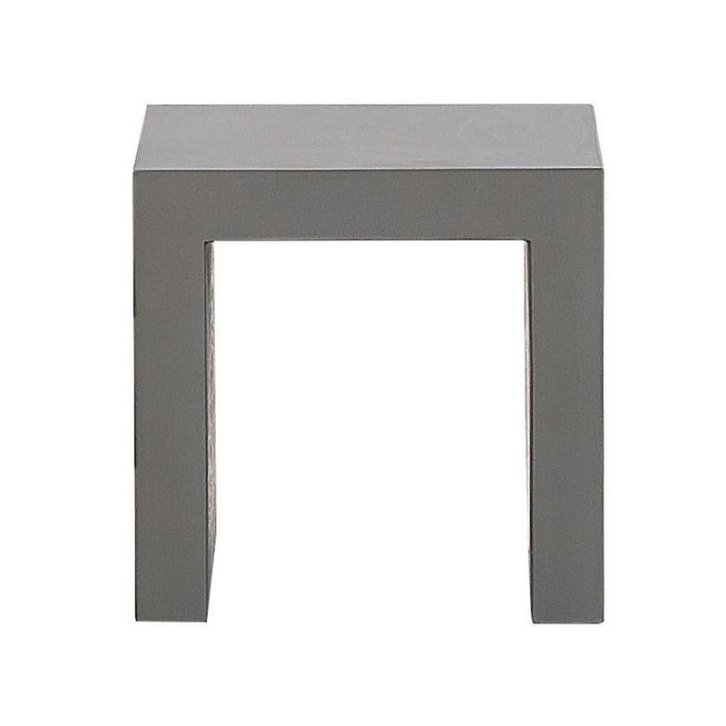 Zestaw ogrodowy ze stołkami dla 6 osób TARANTO Beton Szary