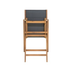 Zestaw ogrodowy dla 8 osób CESANA Drewno akacjowe Jasnobrązowy