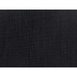 Zestaw ogrodowy dla 6 osób GROSSETO Blat dzielony Granit Polerowany Czarny/ szary