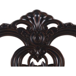 Zestaw mebli balkonowych BOVINO Metal Ciemnobrązowy