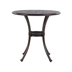 Zestaw mebli balkonowych BOVINO Metal Ciemnobrązowy