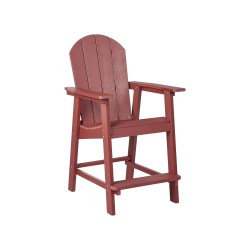 Zestaw mebli balkonowych ADIRONDACK Czerwony