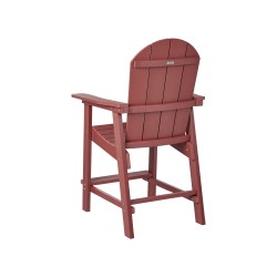 Zestaw mebli balkonowych ADIRONDACK Czerwony