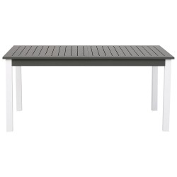 Zestaw ogrodowy dla 8 osób PANCOLE z poduszkami Metal Szary