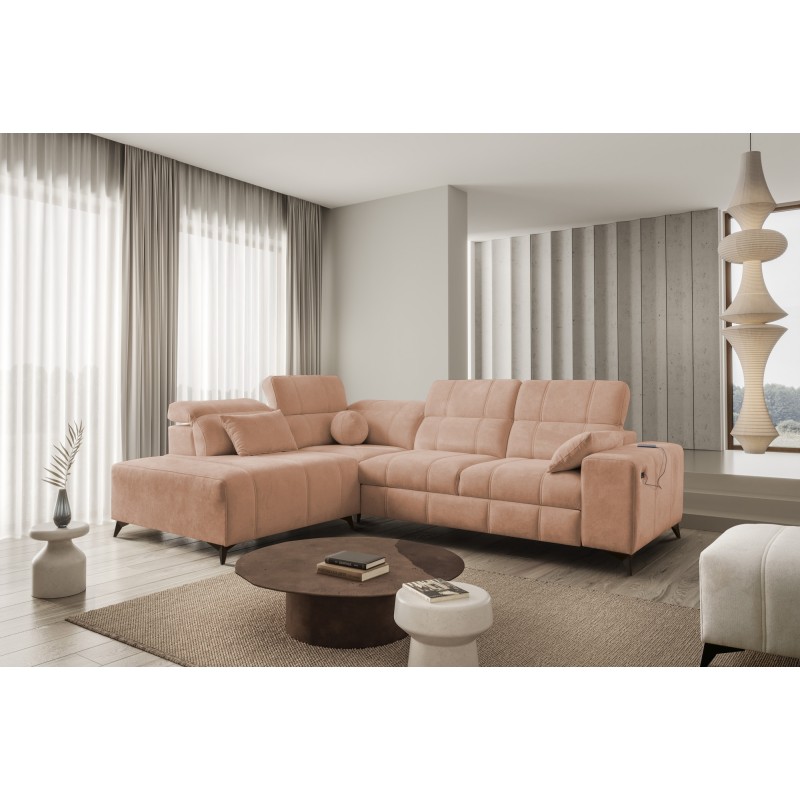 Ballagio VII corner sofa with a sleeping function - luxurious and functional