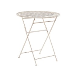 Zestaw mebli balkonowych Składane TRIESTE Metal Jasnobeżowy