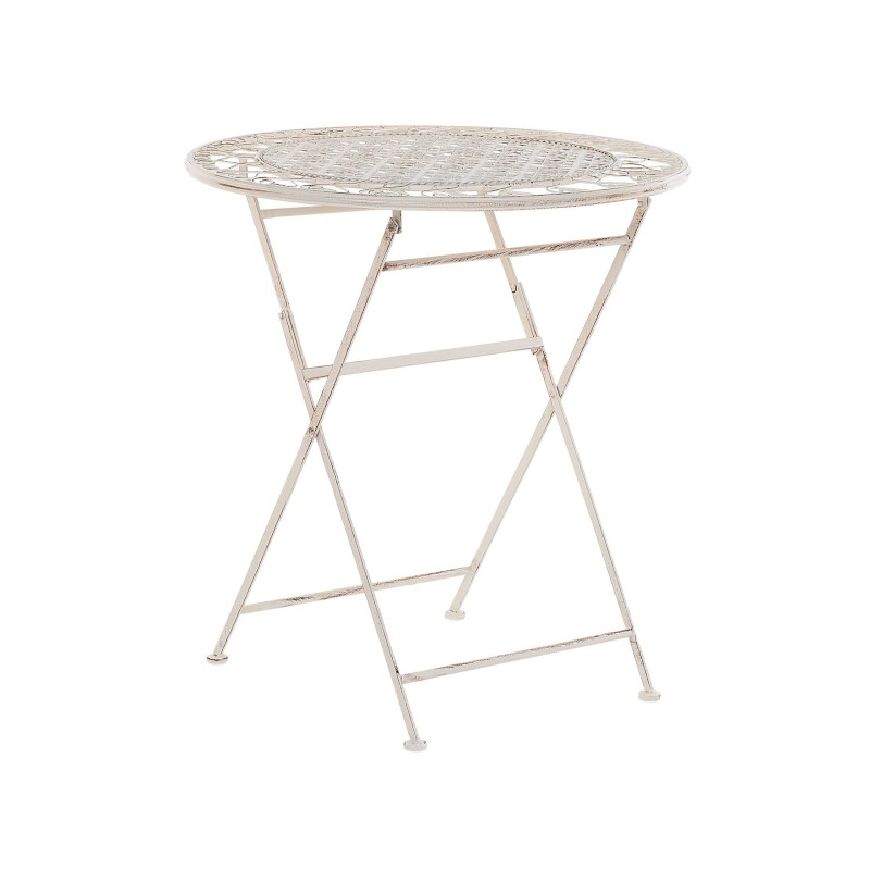 Zestaw mebli balkonowych Składane TRIESTE Metal Jasnobeżowy