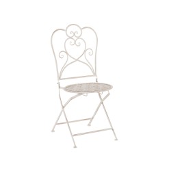 Zestaw mebli balkonowych Składane TRIESTE Metal Jasnobeżowy