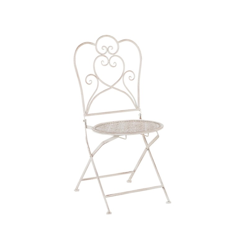 Zestaw mebli balkonowych Składane TRIESTE Metal Jasnobeżowy