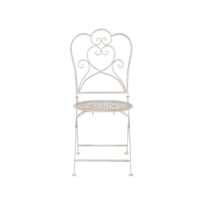 Zestaw mebli balkonowych Składane TRIESTE Metal Jasnobeżowy