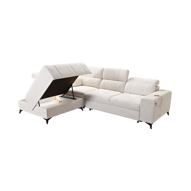 Ballagio VII corner sofa with a sleeping function - luxurious and functional
