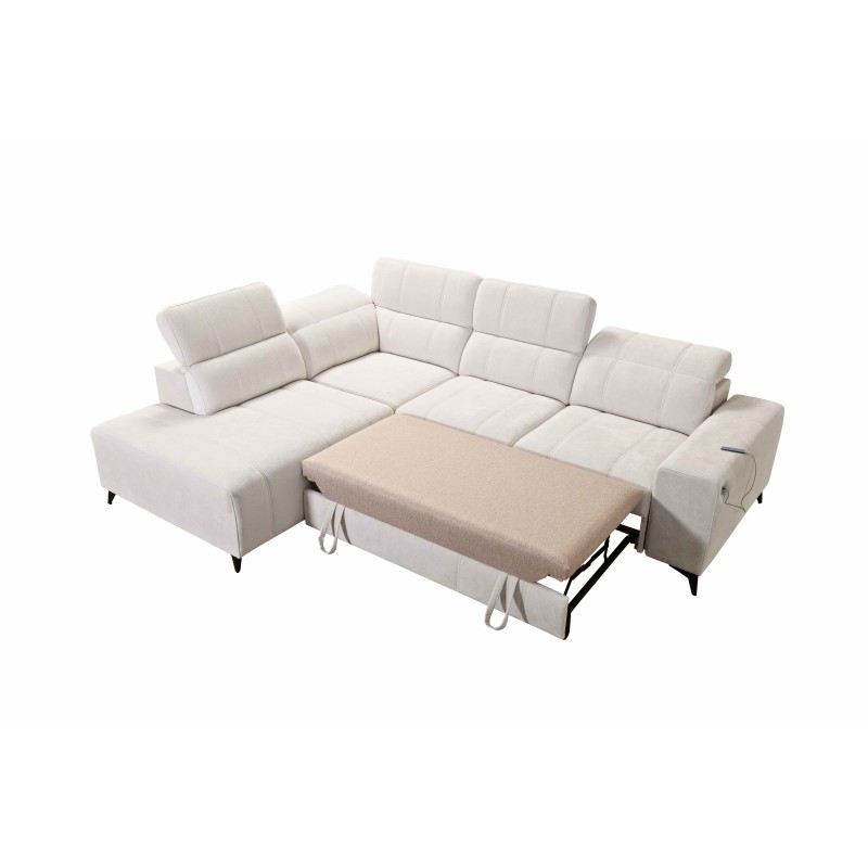 Ecksofa Ballagio VII mit Schlaffunktion - luxuriös und funktional