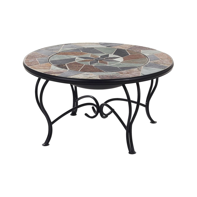 Palenisko ogrodowe z grillem EREBUS Metal Czarny