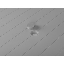 Zestaw ogrodowy dla 6 osób FOSSANO Jasnoszary