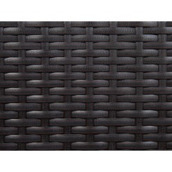 Zestaw ogrodowy dla 8 osób ITALY z poduszkami Technorattan Brązowy