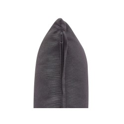 Zestaw ogrodowy dla 4 osób CANETTO z poduszkami Metal Czarny