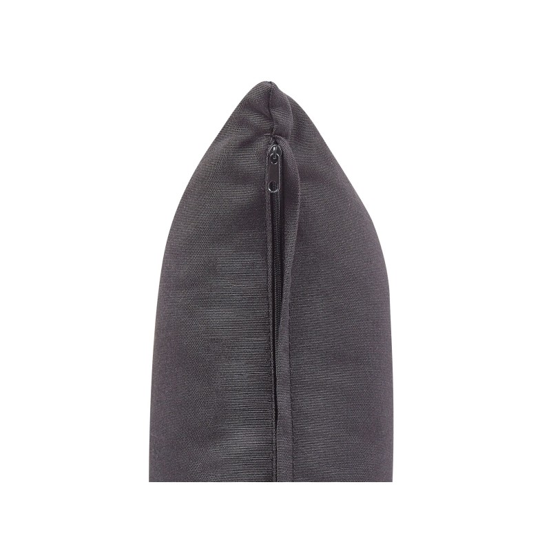 Zestaw ogrodowy dla 4 osób CANETTO z poduszkami Metal Czarny