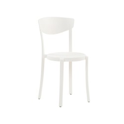 Zestaw: stół ogrodowy z 4 krzesłami SERSALE/VIESTE Biały