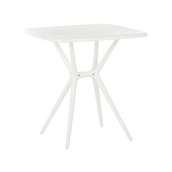 Zestaw: stół ogrodowy z 4 krzesłami SERSALE/VIESTE Biały