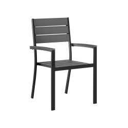 Zestaw ogrodowy dla 4 osób PRATO Szary