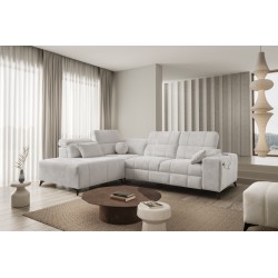 Ballagio VII corner sofa with a sleeping function - luxurious and functional