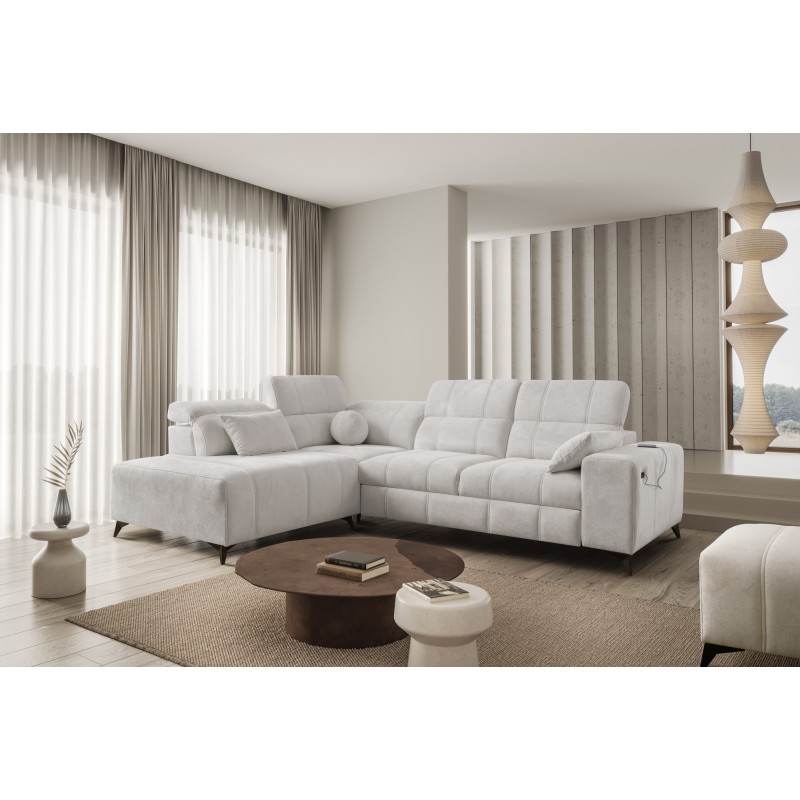 Ecksofa Ballagio VII mit Schlaffunktion - luxuriös und funktional