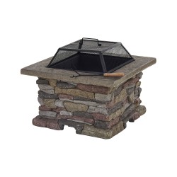 Palenisko ogrodowe z grillem KELUD Beton Szary