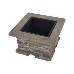 Palenisko ogrodowe z grillem KELUD Beton Szary