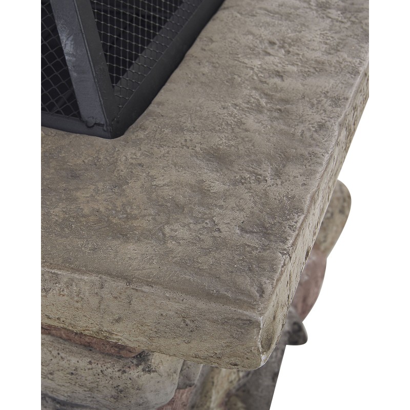 Palenisko ogrodowe z grillem KELUD Beton Szary