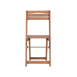 Zestaw mebli balkonowych Składane LENOLA Drewno Brązowy