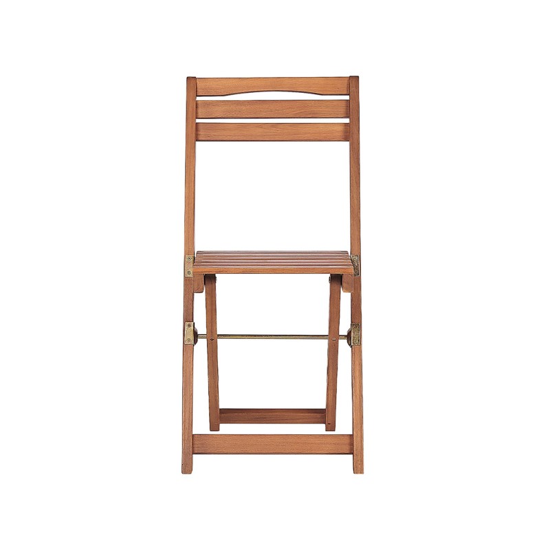 Zestaw mebli balkonowych Składane LENOLA Drewno Brązowy