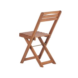 Zestaw mebli balkonowych Składane LENOLA Drewno Brązowy