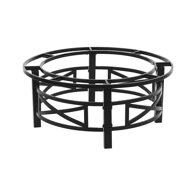 Palenisko ogrodowe z grillem HIERRO Metal Czarny