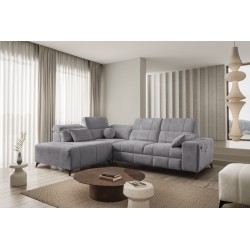Ecksofa Ballagio VII mit Schlaffunktion - luxuriös und funktional
