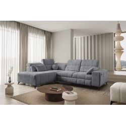 Ecksofa Ballagio VII mit Schlaffunktion - luxuriös und funktional