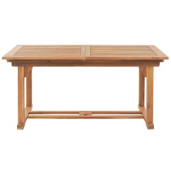 Zestaw ogrodowy dla 6 osób JAVA z poduszkami Drewno akacjowe Niebieski