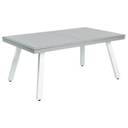 Zestaw ogrodowy dla 8 osób PERETA Metal Szary