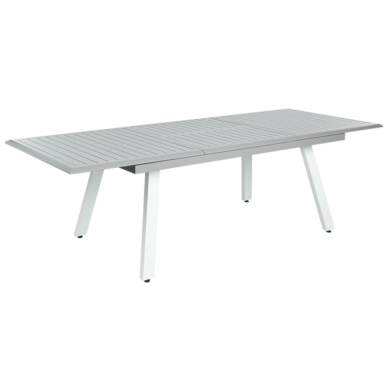 Zestaw ogrodowy dla 8 osób PERETA Metal Szary