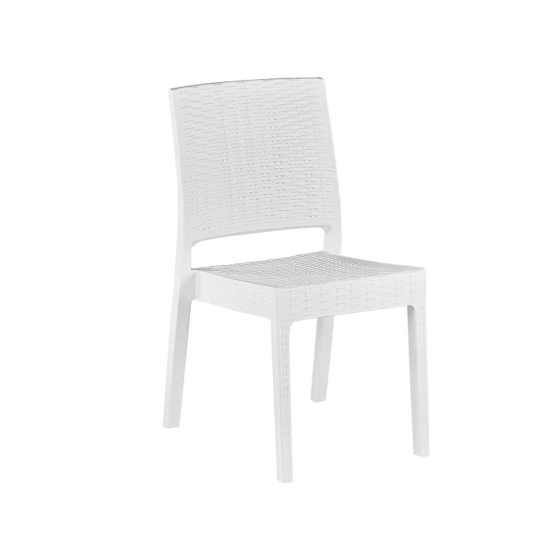 Zestaw ogrodowy dla 4 osób FOSSANO Biały