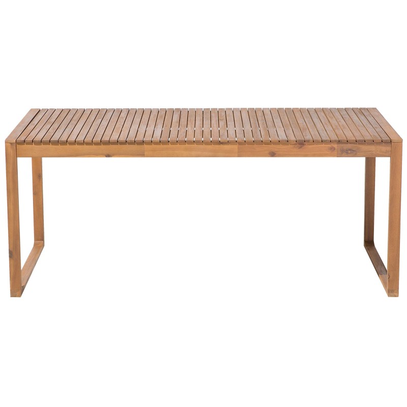 Zestaw ogrodowy dla 8 osób SASSARI z poduszkami Drewno akacjowe Niebieski