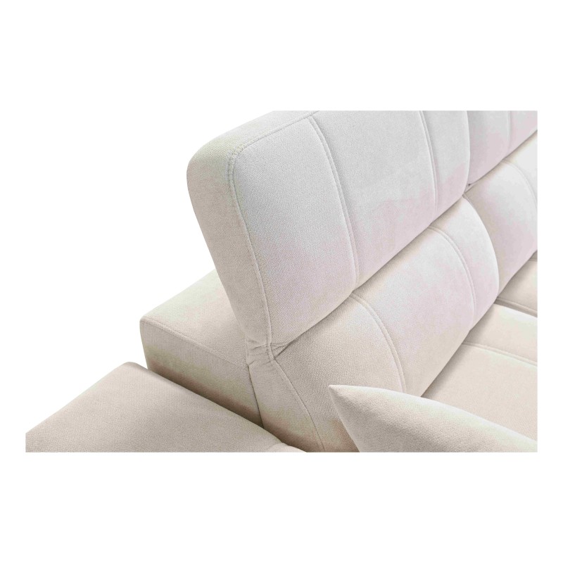 Ecksofa Ballagio III Mix mit Schlaffunktion und Relaxfunktion | Höchste Qualität Geflecht, Spring 1118