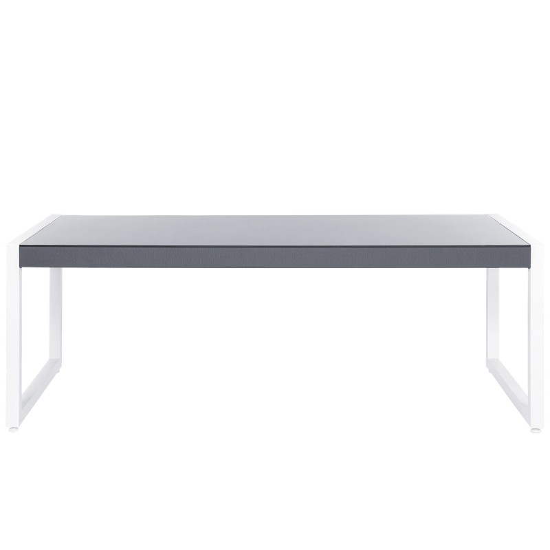 Zestaw ogrodowy dla 6 osób BACOLI z poduszkami Metal Szary