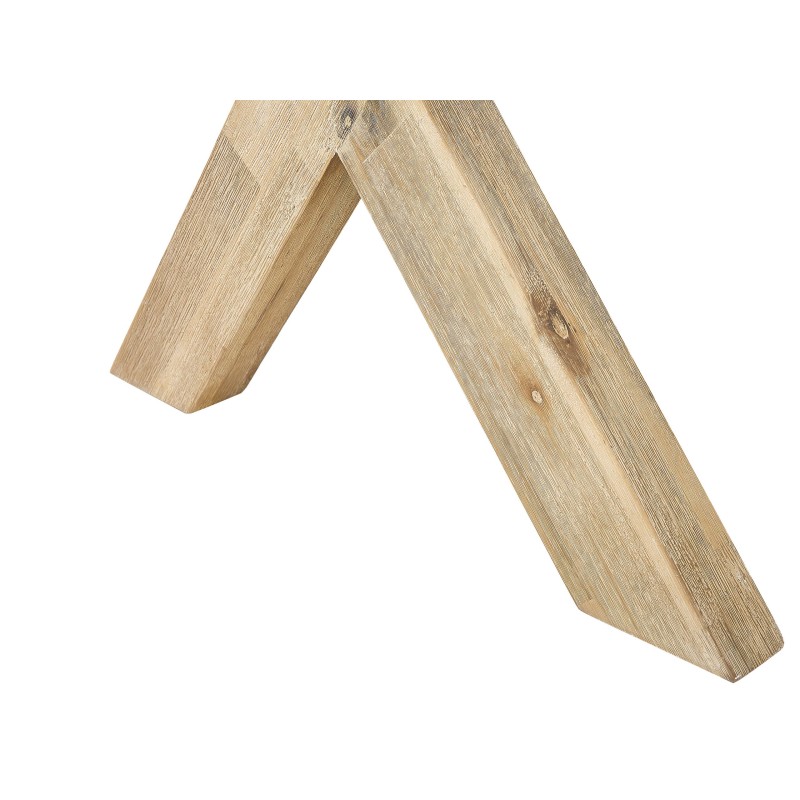 Zestaw ogrodowy ze stołkami dla 6 osób OLBIA Beton Szary